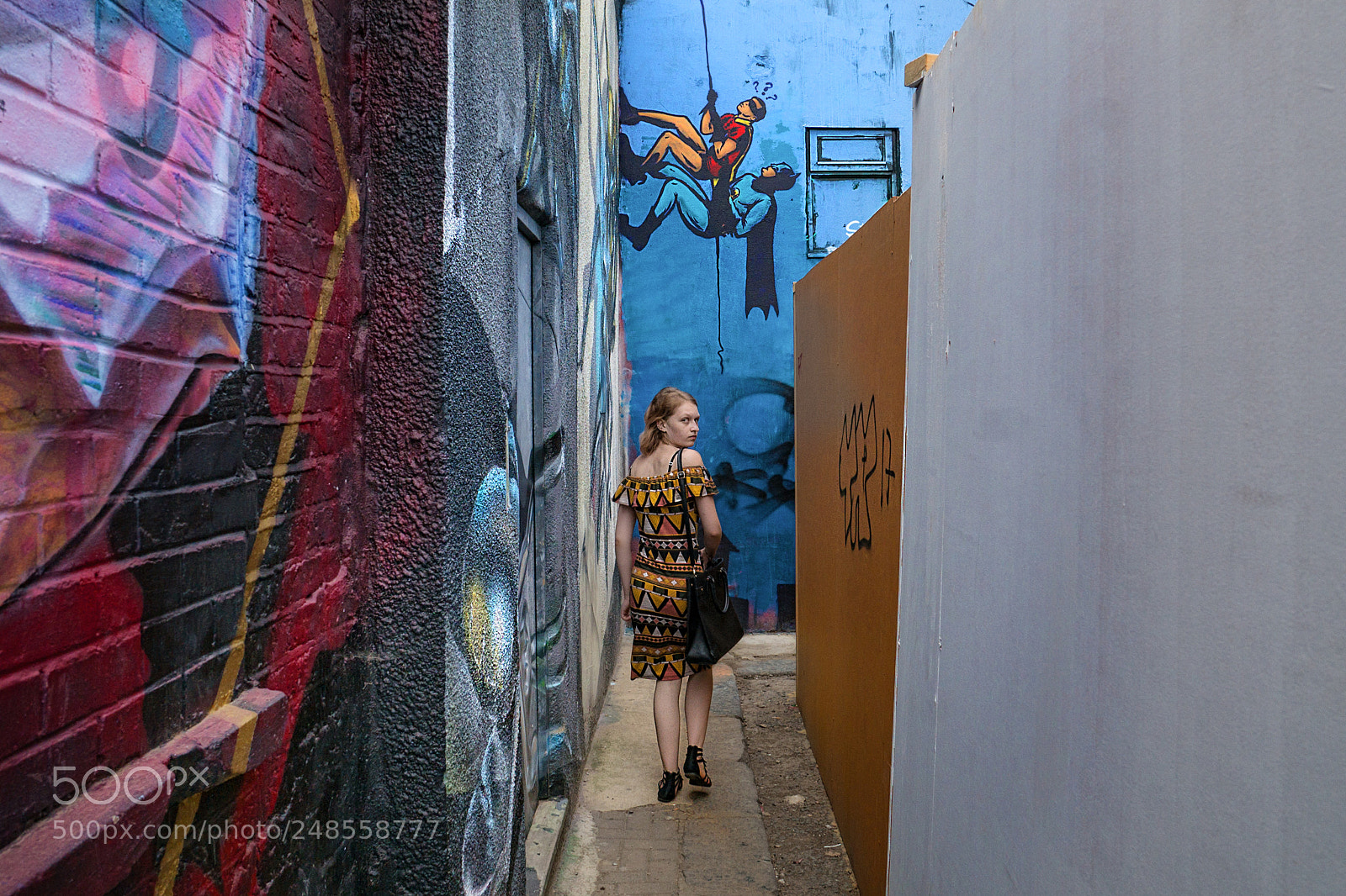 Sony SLT-A99V sample photo. Colorful alley photography