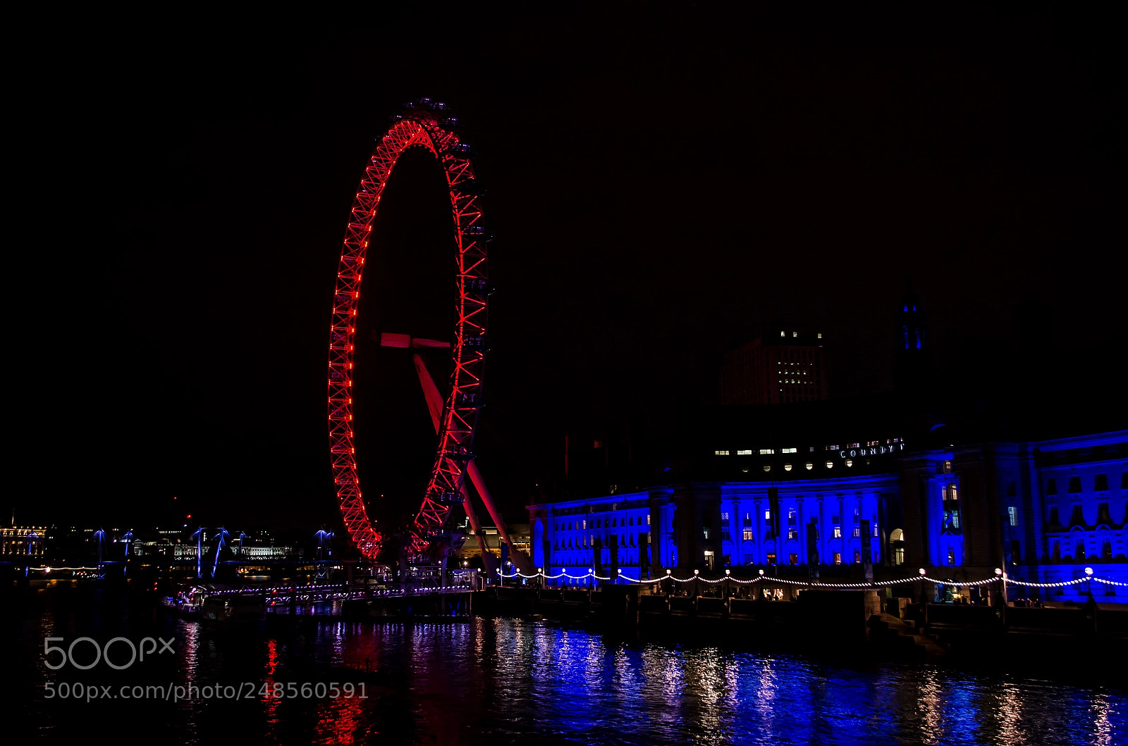 Nikon D5100 sample photo. The london eye by photography