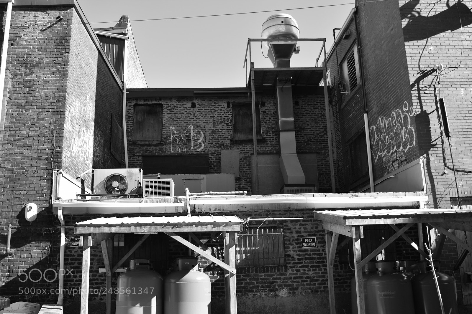 Nikon D3400 sample photo. Back alley in charlottetown photography