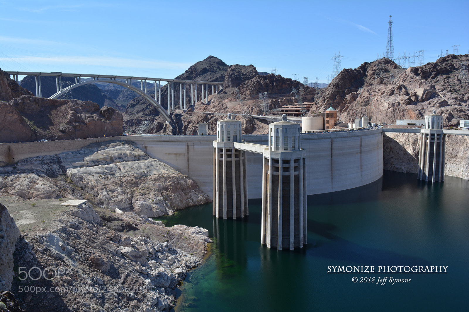 Nikon D5200 sample photo. Hoover dam photography