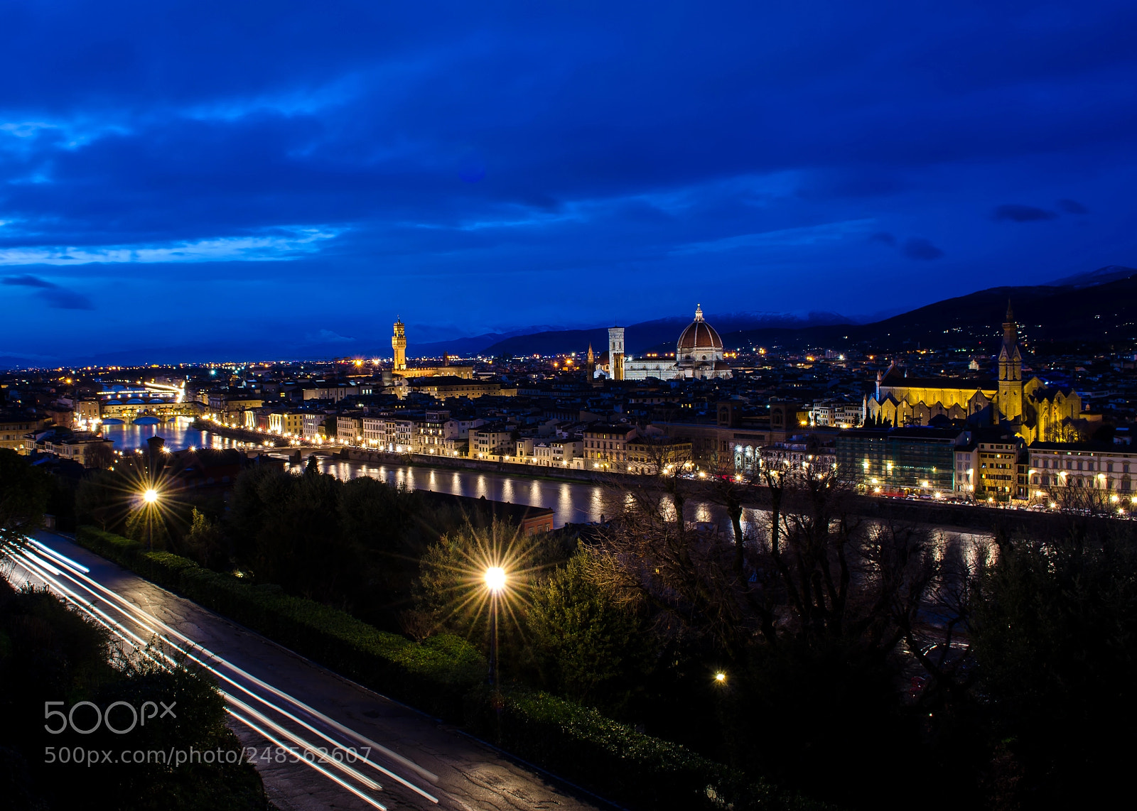 Nikon D5100 sample photo. Florence from piazzale michelangelo photography