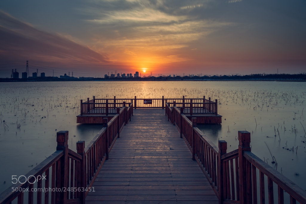 Canon EOS 6D Mark II sample photo. Golden time - sunset photography