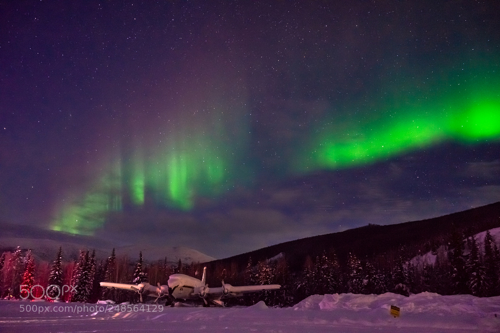 Sony a7 II sample photo. Aurora photography