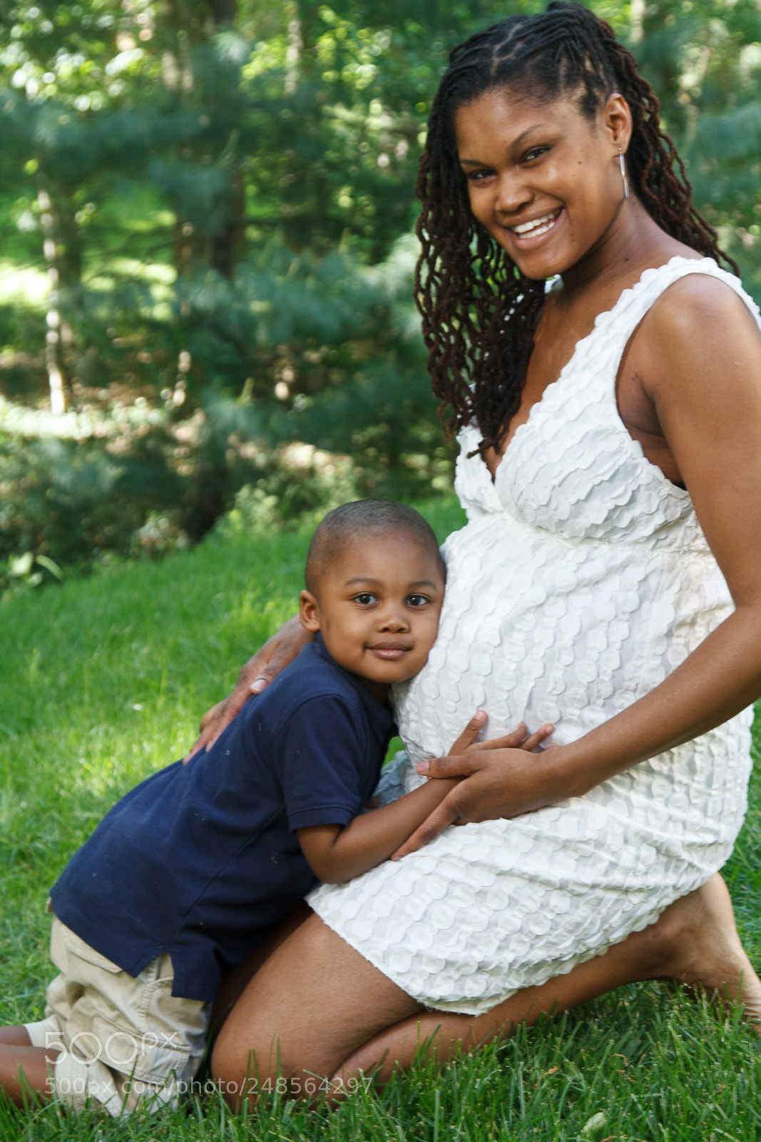 Canon EOS 7D sample photo. Pregnant mother & son photography
