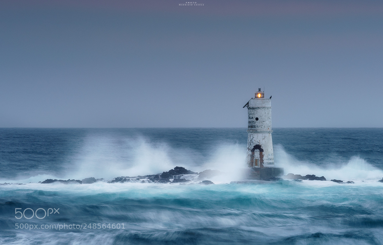 Sony a7R II sample photo. Mangiabarche lighthouse photography
