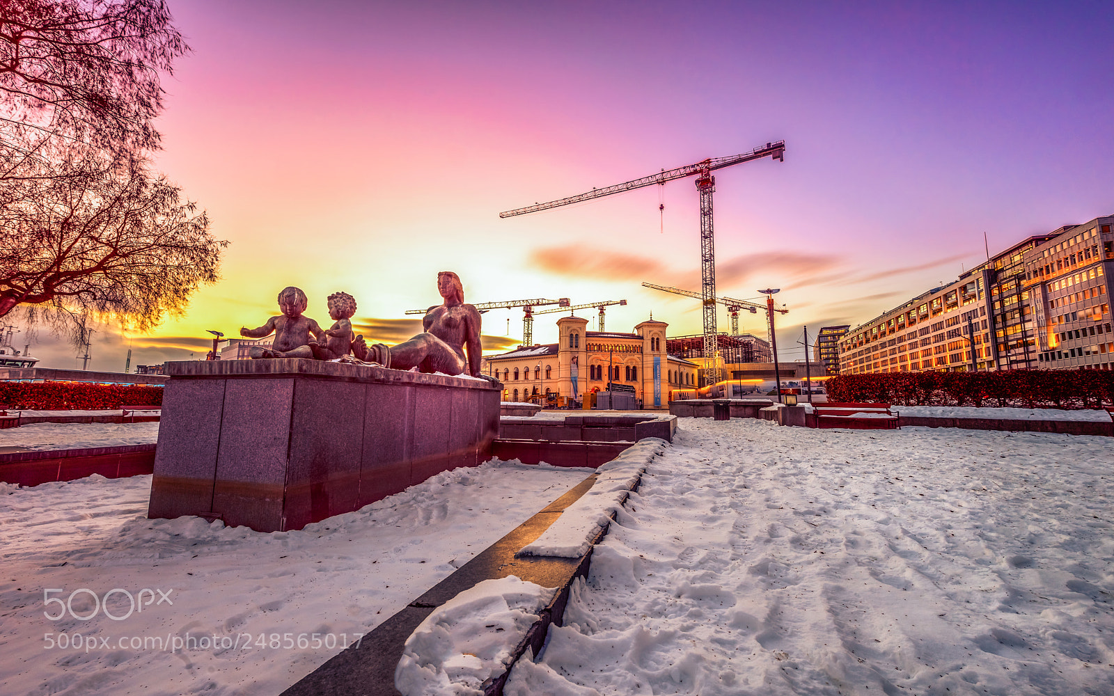 Nikon D800 sample photo. Nobel peace center, oslo photography