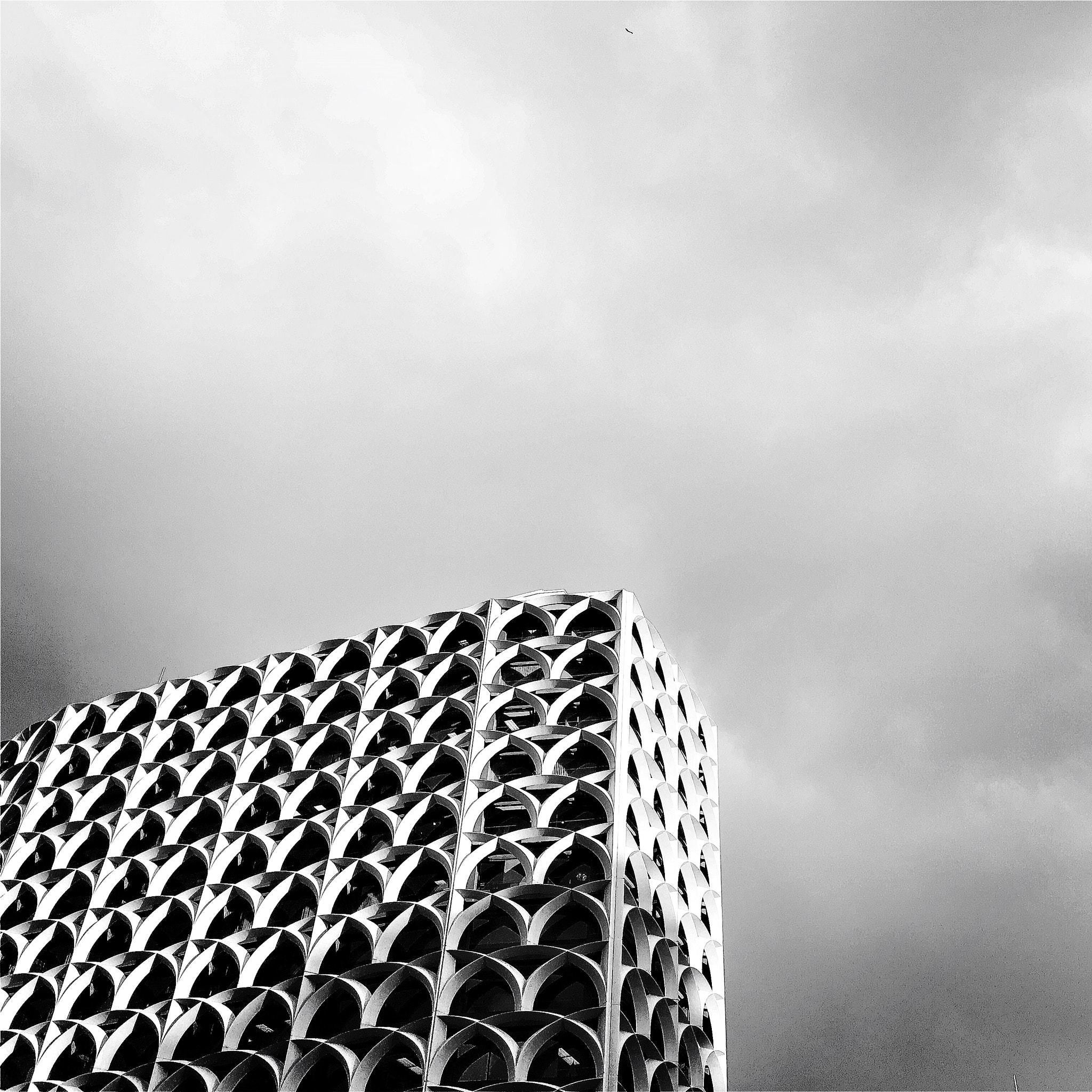 Hipstamatic 339 sample photo. Abstract building waikiki photography