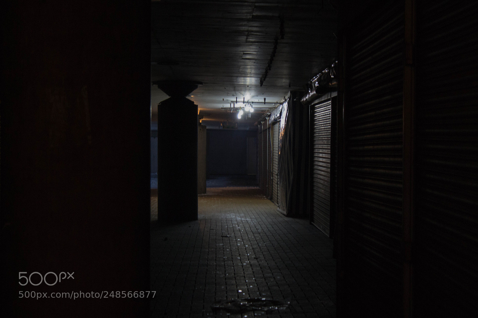 Canon EOS 700D (EOS Rebel T5i / EOS Kiss X7i) sample photo. Eerie market photography