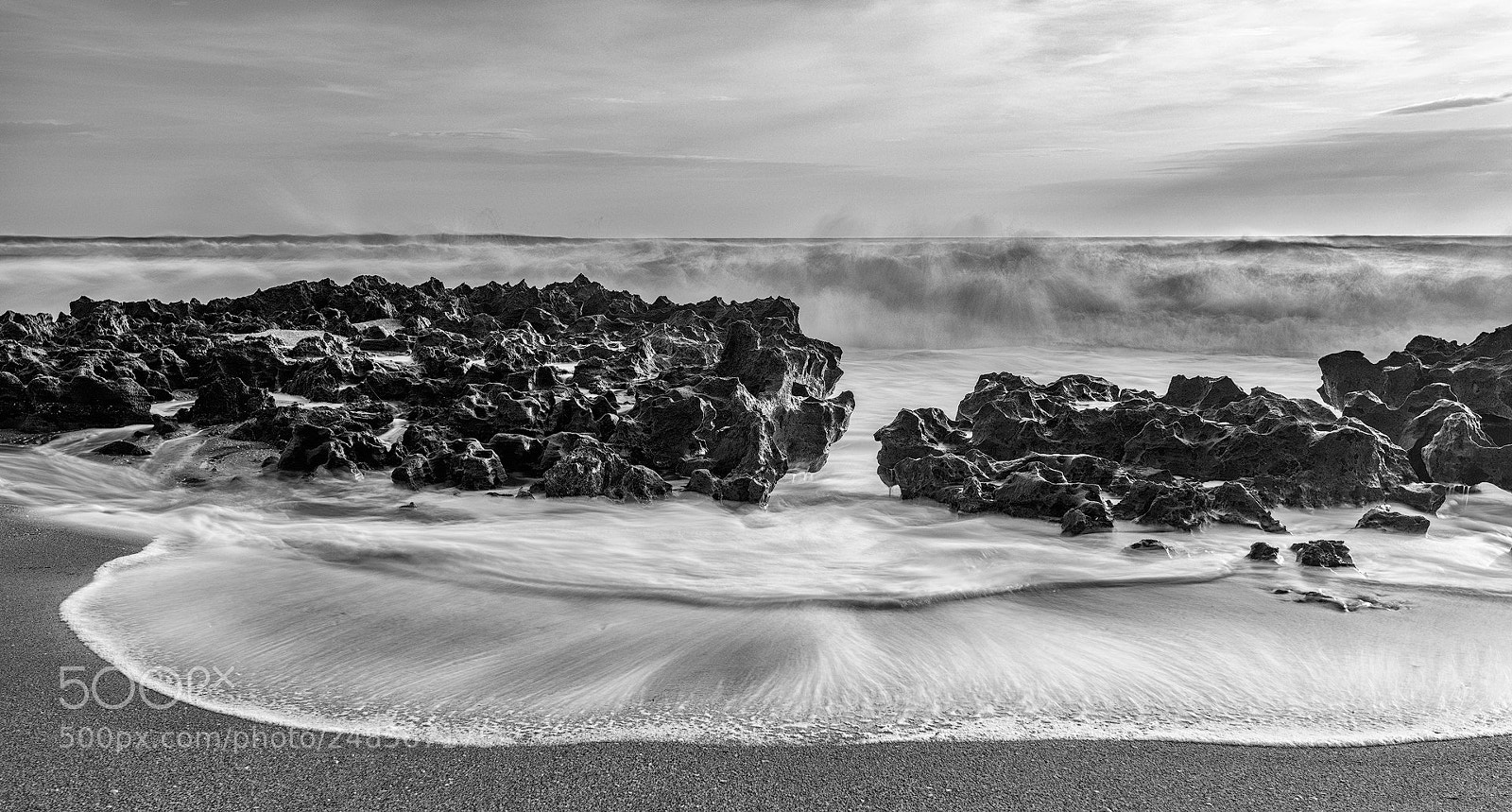 Nikon D850 sample photo. Morning waves photography