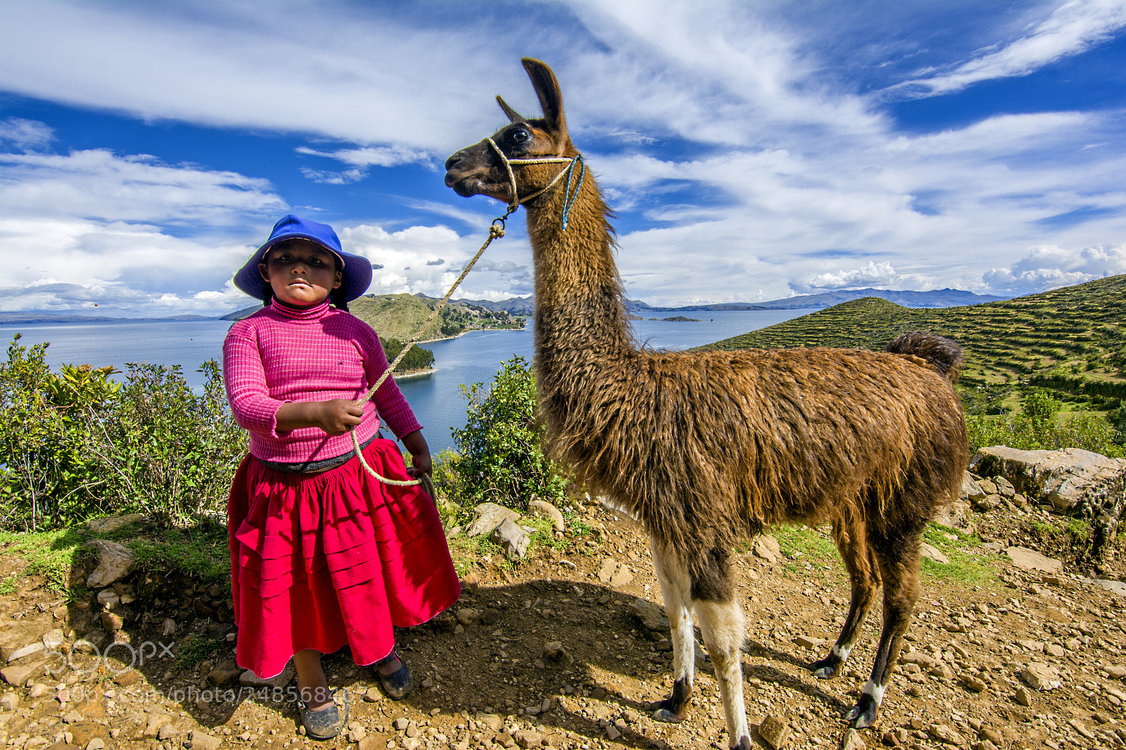 Nikon D7100 sample photo. Trabajo infantil, lago titicaca photography