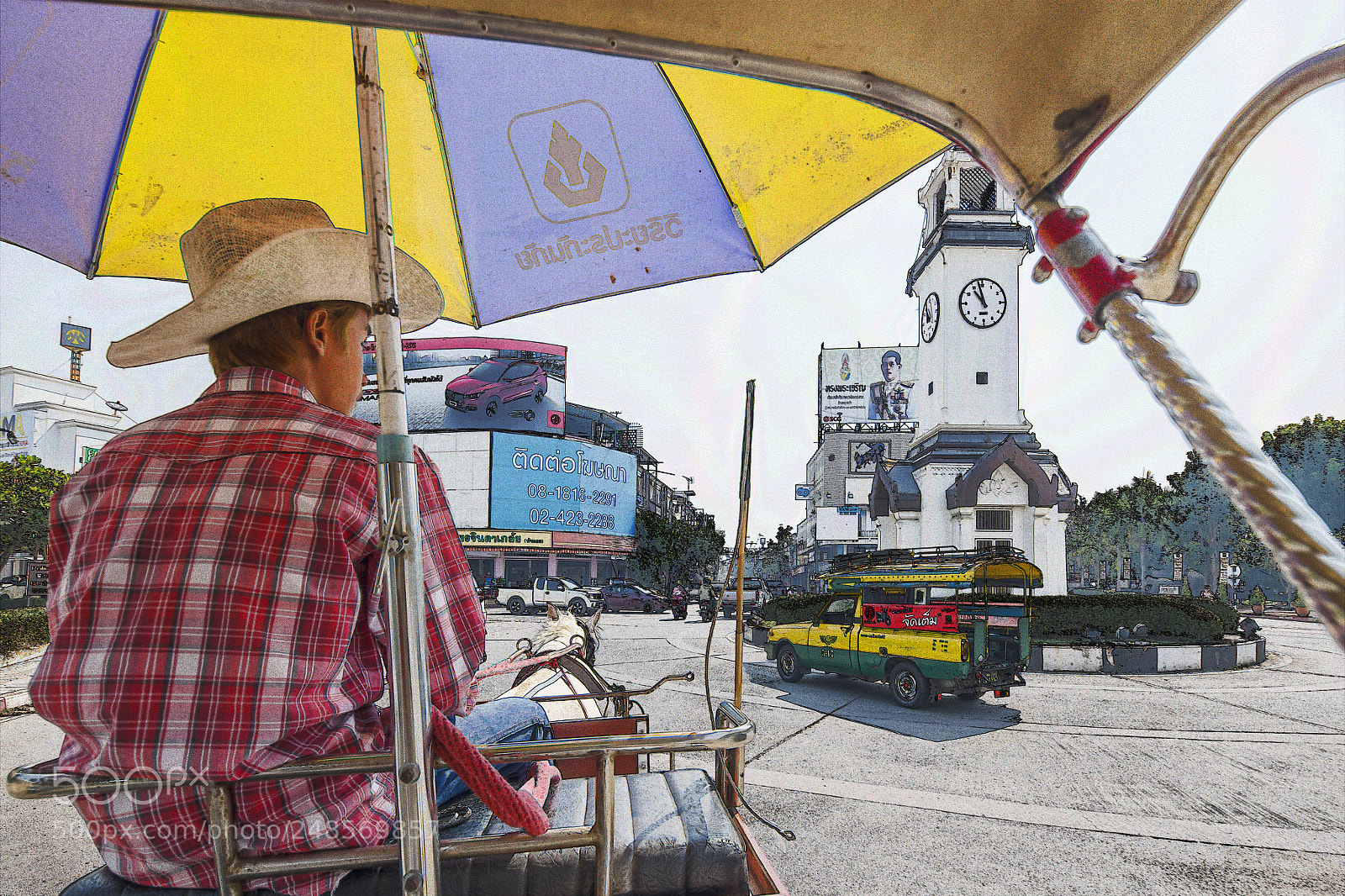 Nikon D850 sample photo. Promenade à lampang photography
