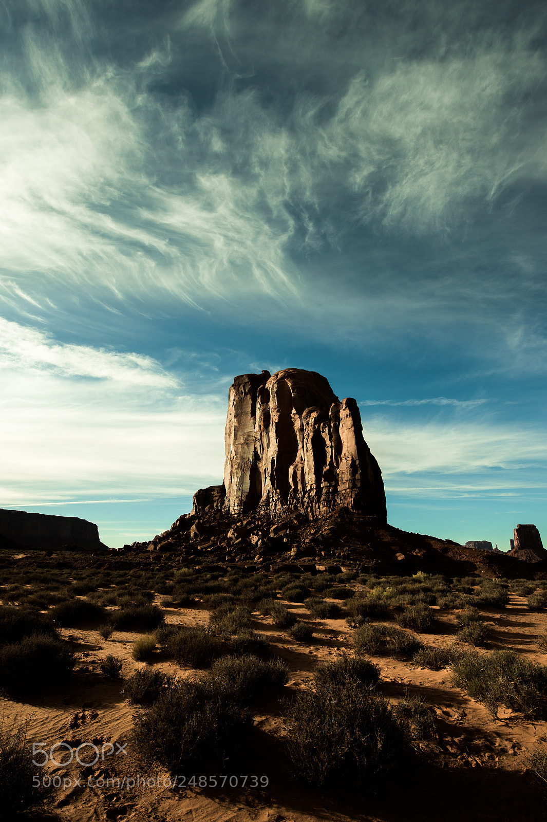 Nikon D4 sample photo. Dark sky - monument photography