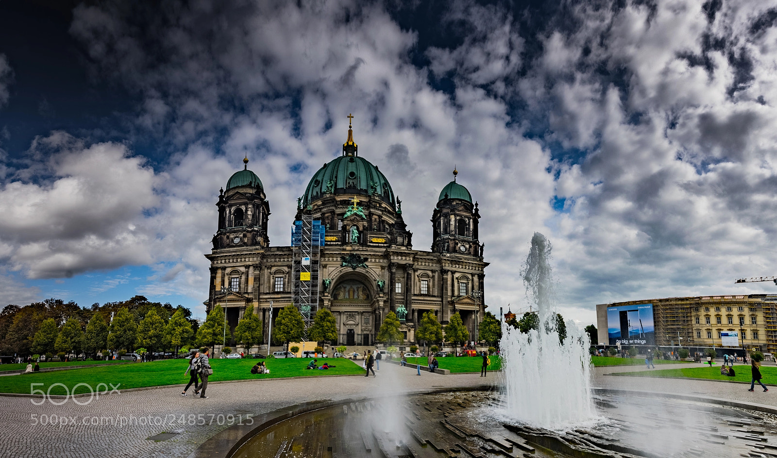 Nikon D5300 sample photo. Berlin cathedral photography