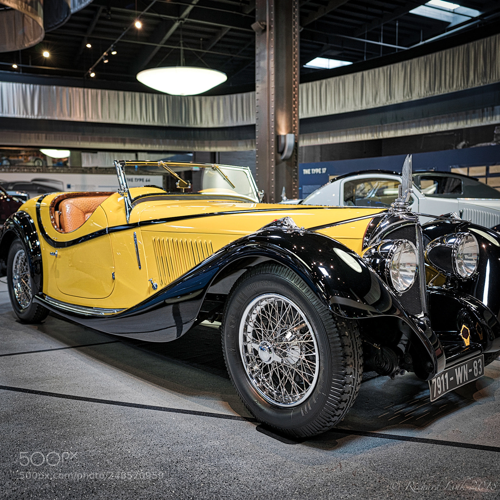 Leica Q (Typ 116) sample photo. Voisin type c27 roadster photography