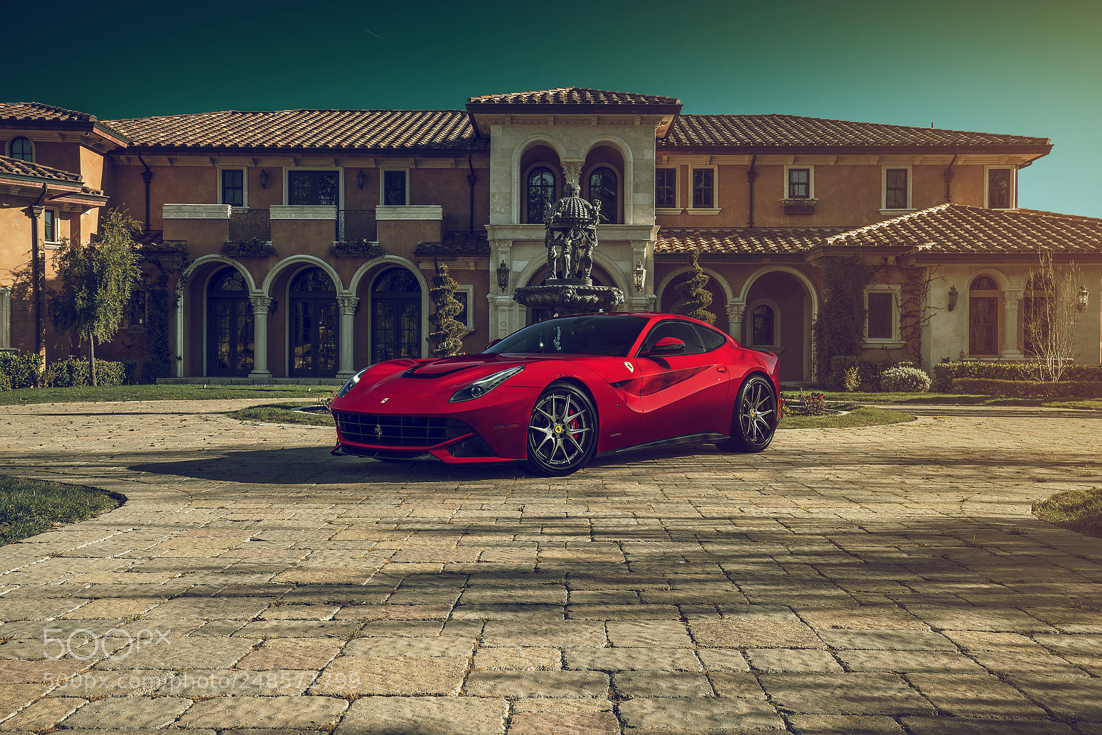 Sony a7R II sample photo. Ferrari f12 berlinetta photography