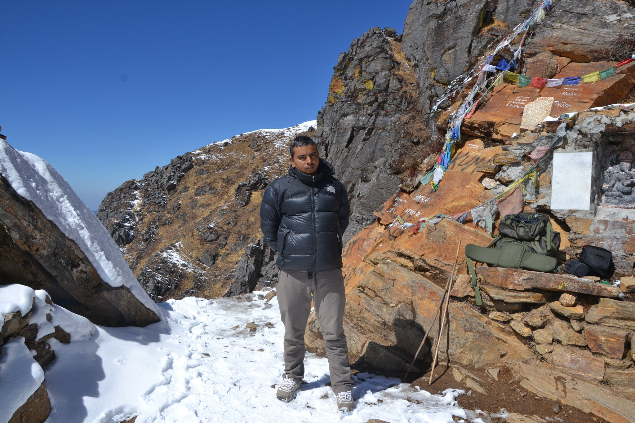 Nikon D3100 sample photo. Gosainkunda trek photography