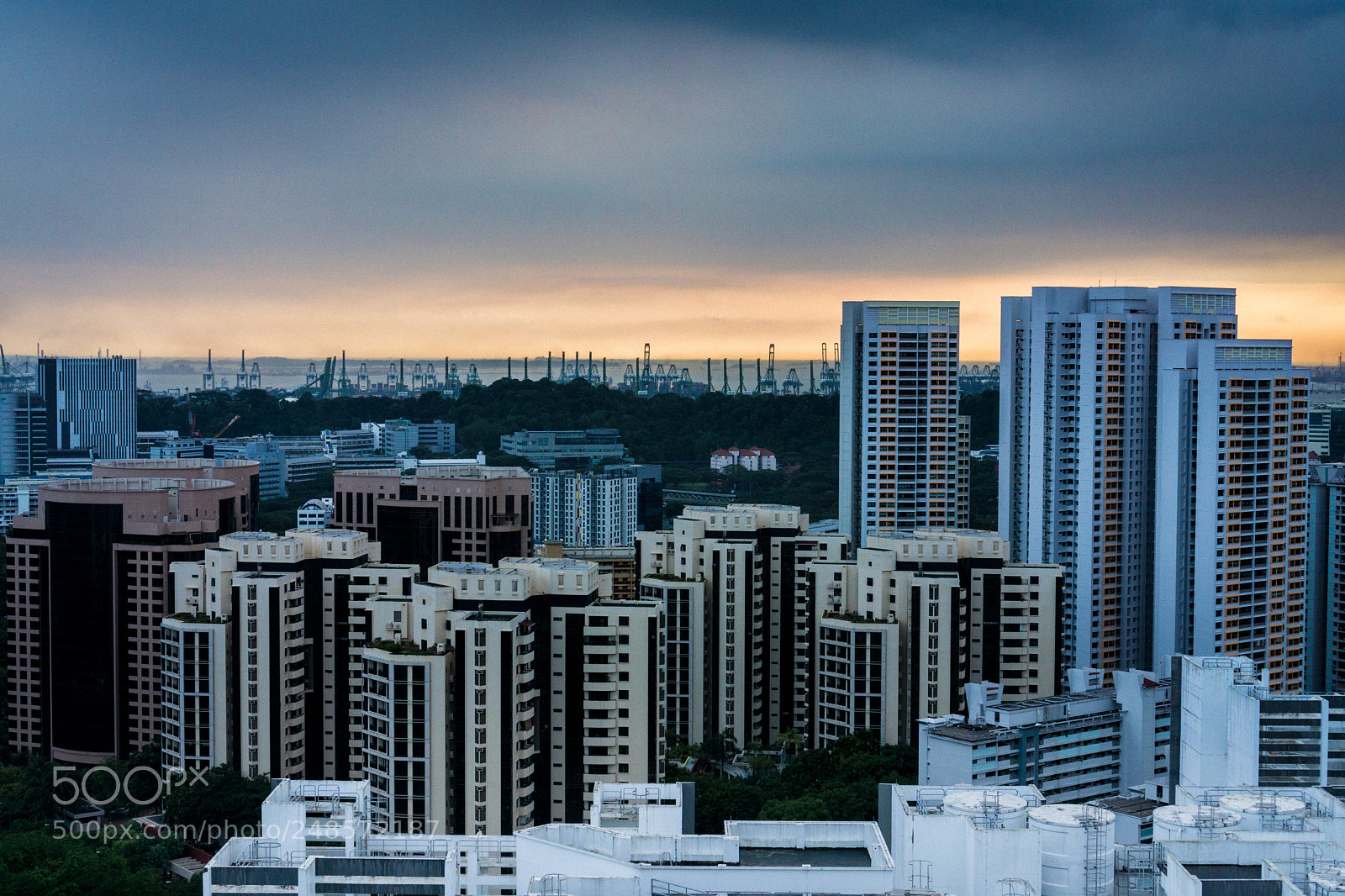 Sony a6000 sample photo. Overcast sunset photography