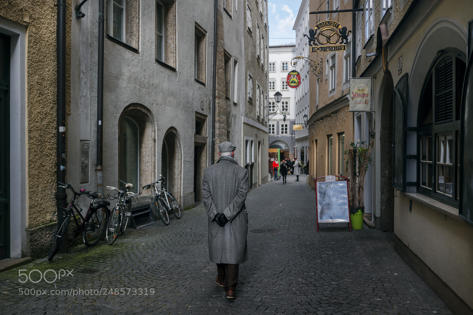 Fujifilm X100F sample photo. Walking in salzburg photography