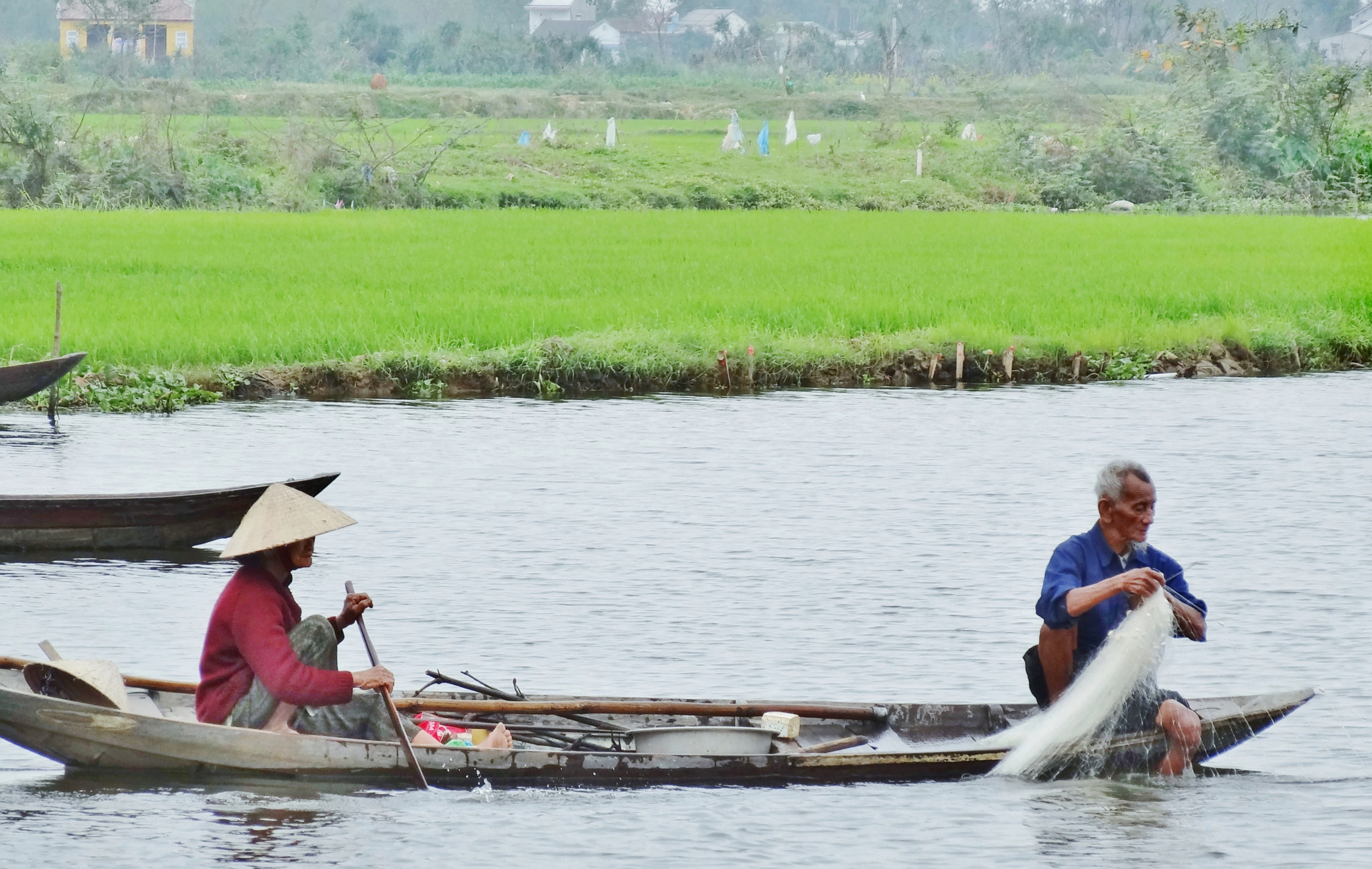 Sony Cyber-shot DSC-HX30V sample photo. Fishing in vietnam photography