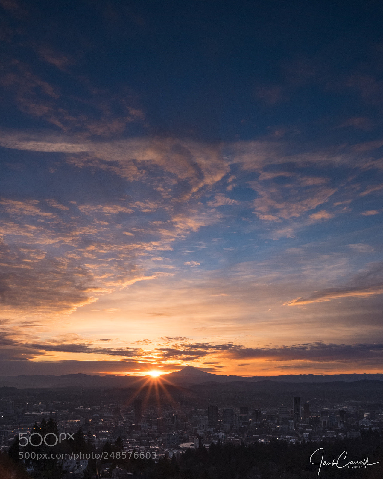 Fujifilm X-T1 sample photo. Portland oregon sunrise photography