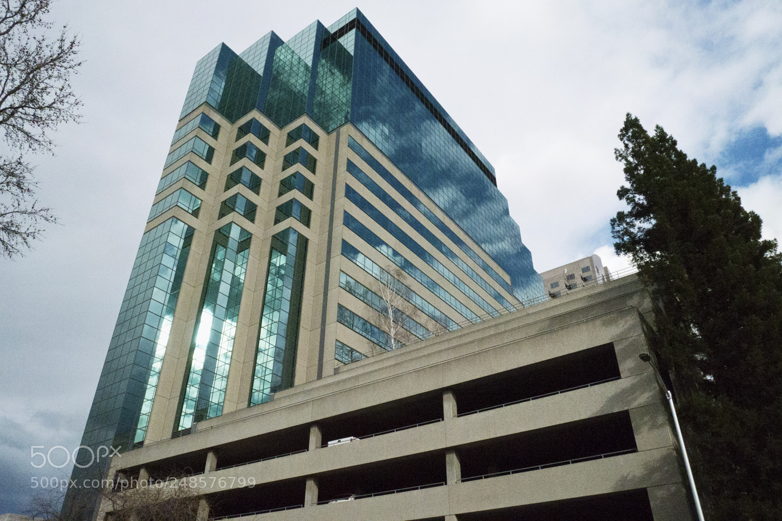 Panasonic Lumix DMC-G5 sample photo. Lumix 504 tower clouds photography
