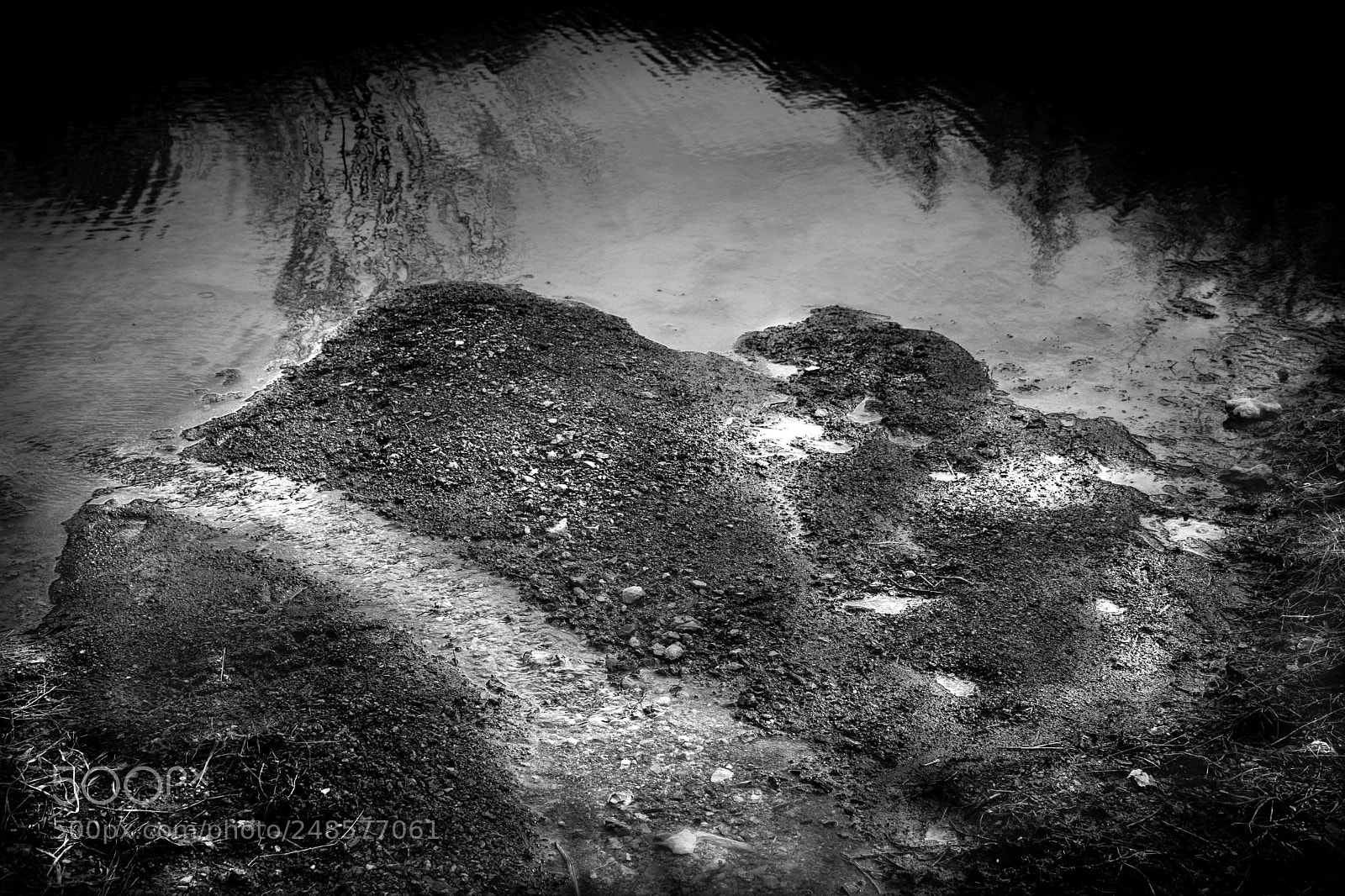 Nikon D7100 sample photo. Silt deposit photography