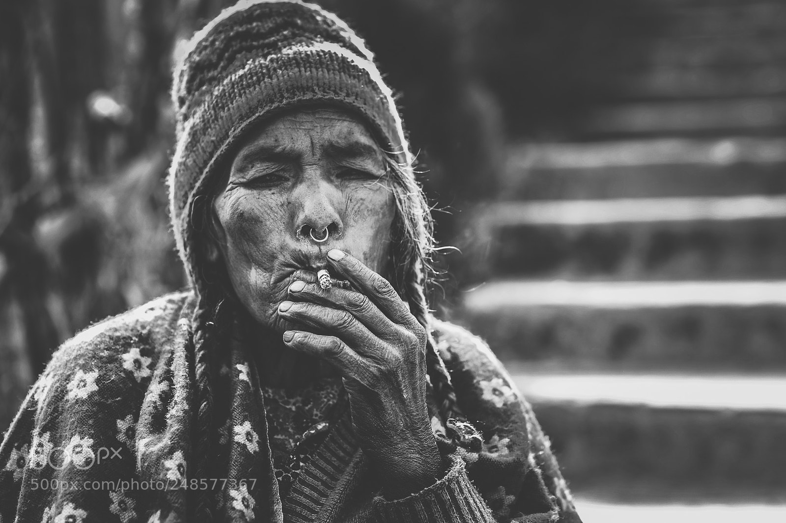Nikon D700 sample photo. One last puff photography