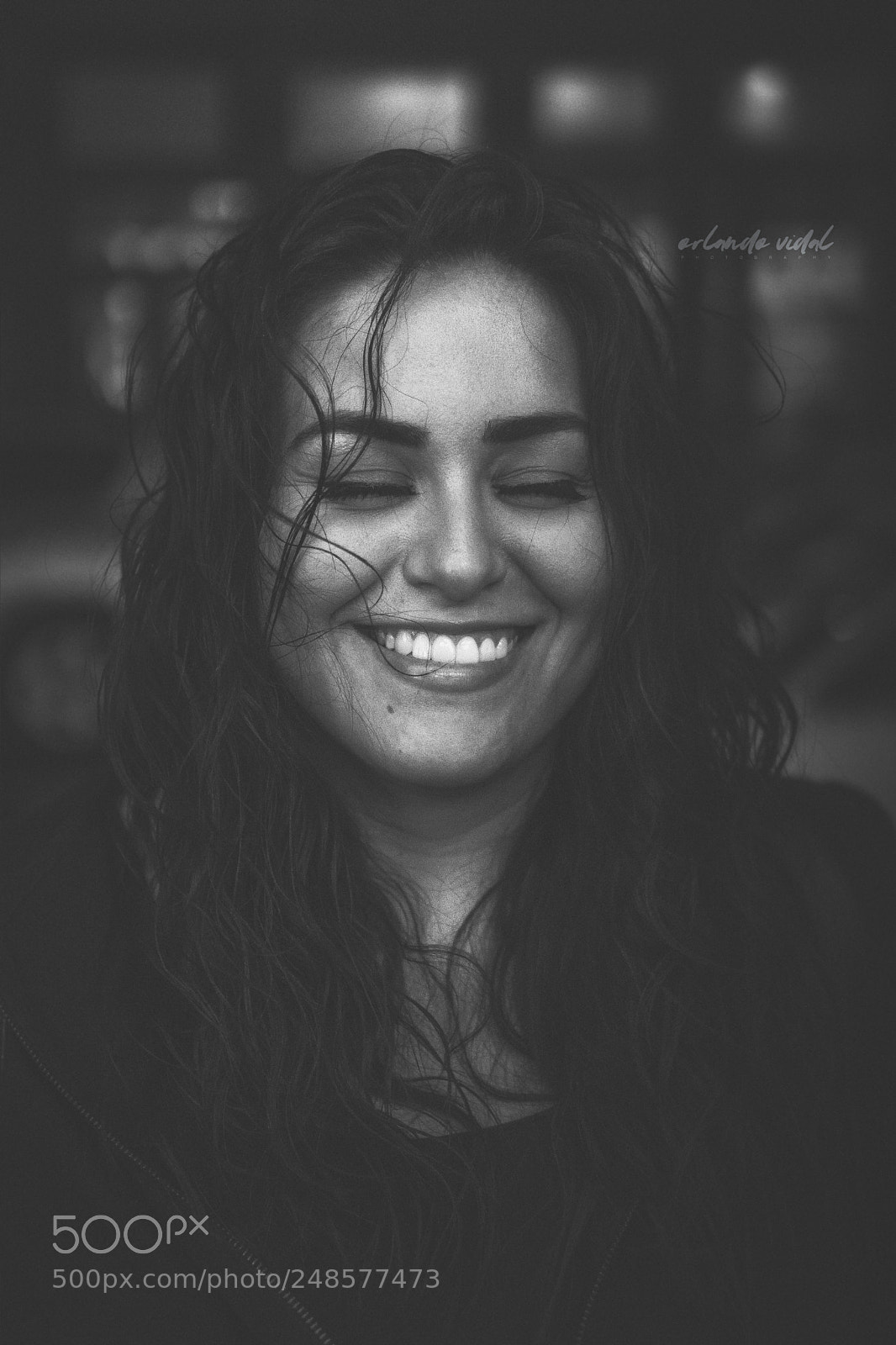 Sony a6300 sample photo. Night street portrait of photography