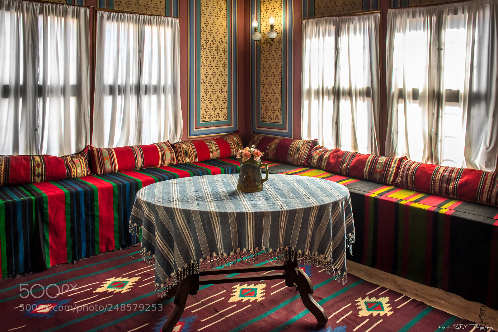 Nikon D5500 sample photo. Old bulgarian dining room photography