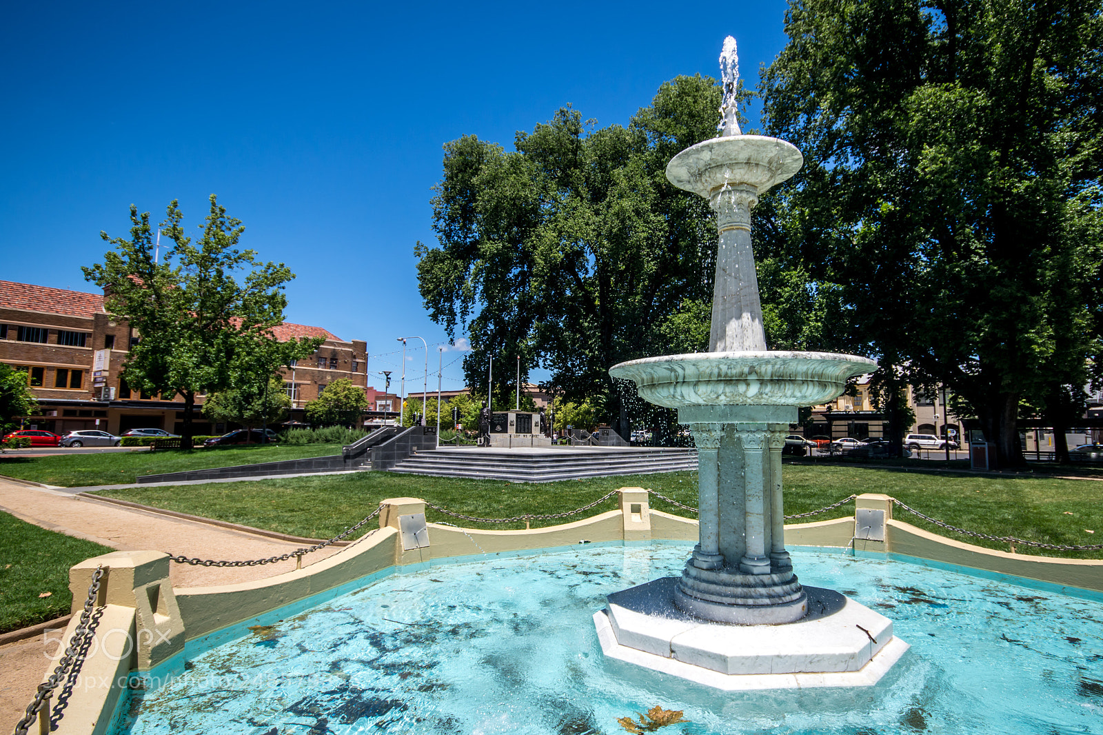 Nikon D7200 sample photo. Orange fountain photography