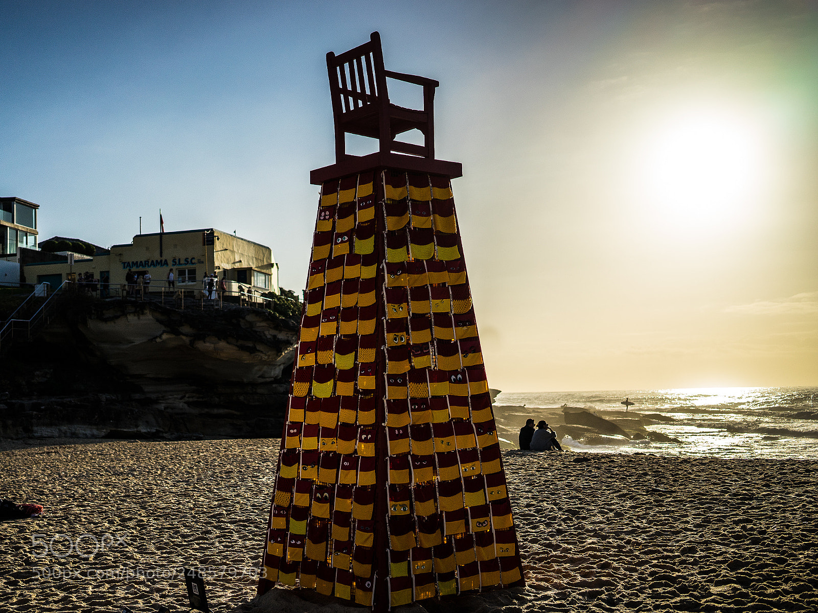 Sony a7 II sample photo. Sculpture by the sea photography