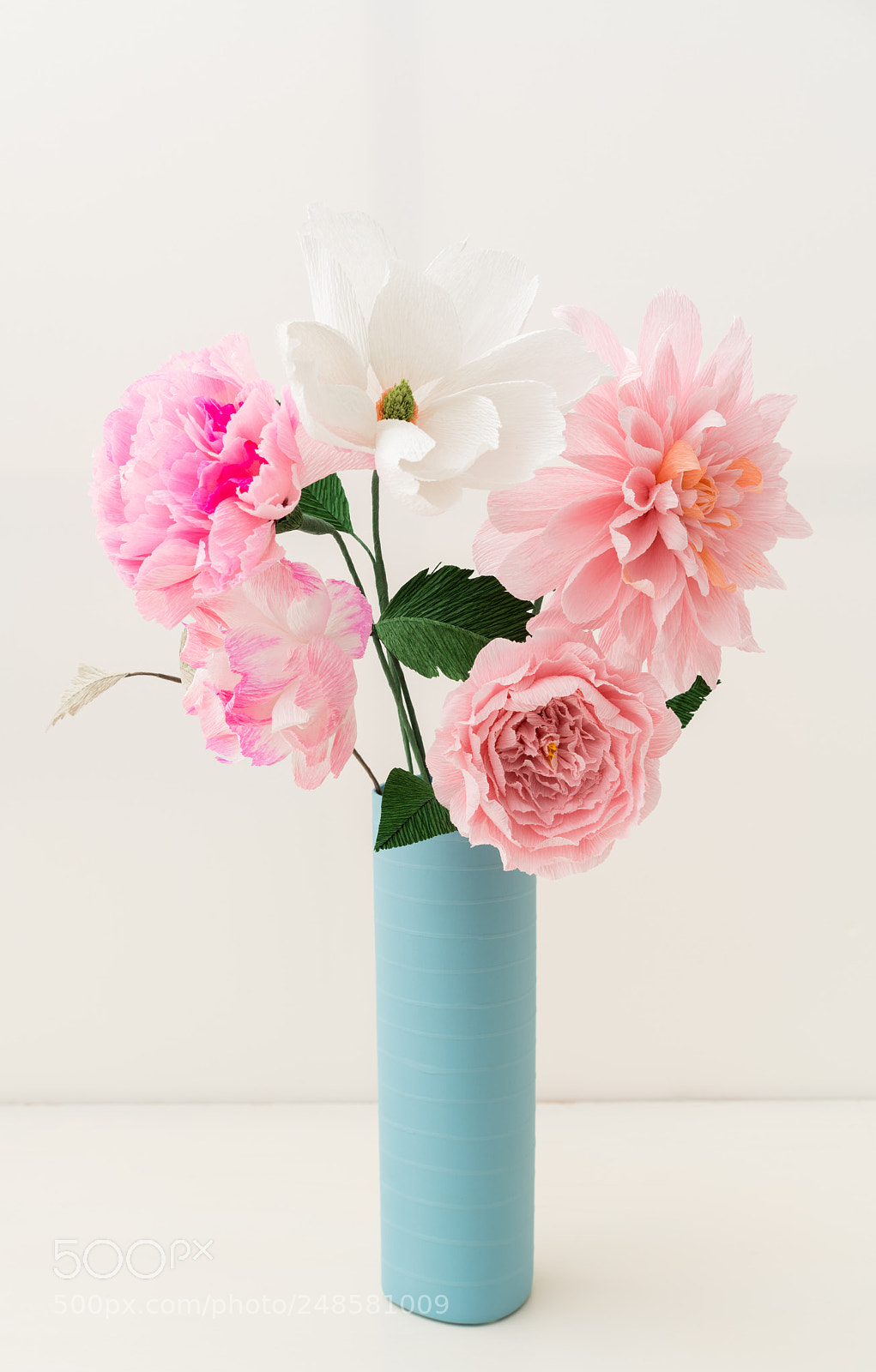 Sony a7R III sample photo. Crepe paper flower bouquet photography
