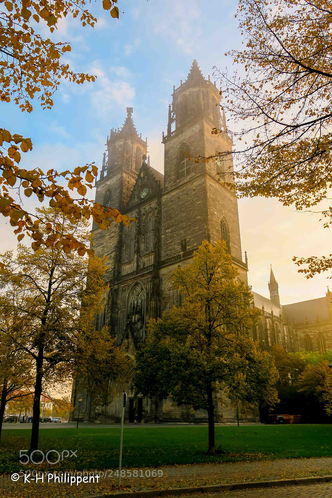 Canon PowerShot G3 X sample photo. Magdeburg germany ,the cathedral photography