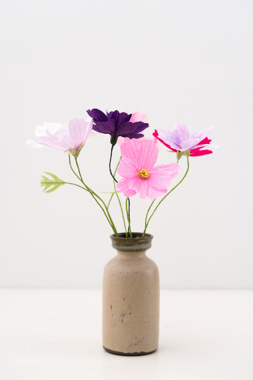 Sony a7R III sample photo. Crepe paper flower bouquet photography