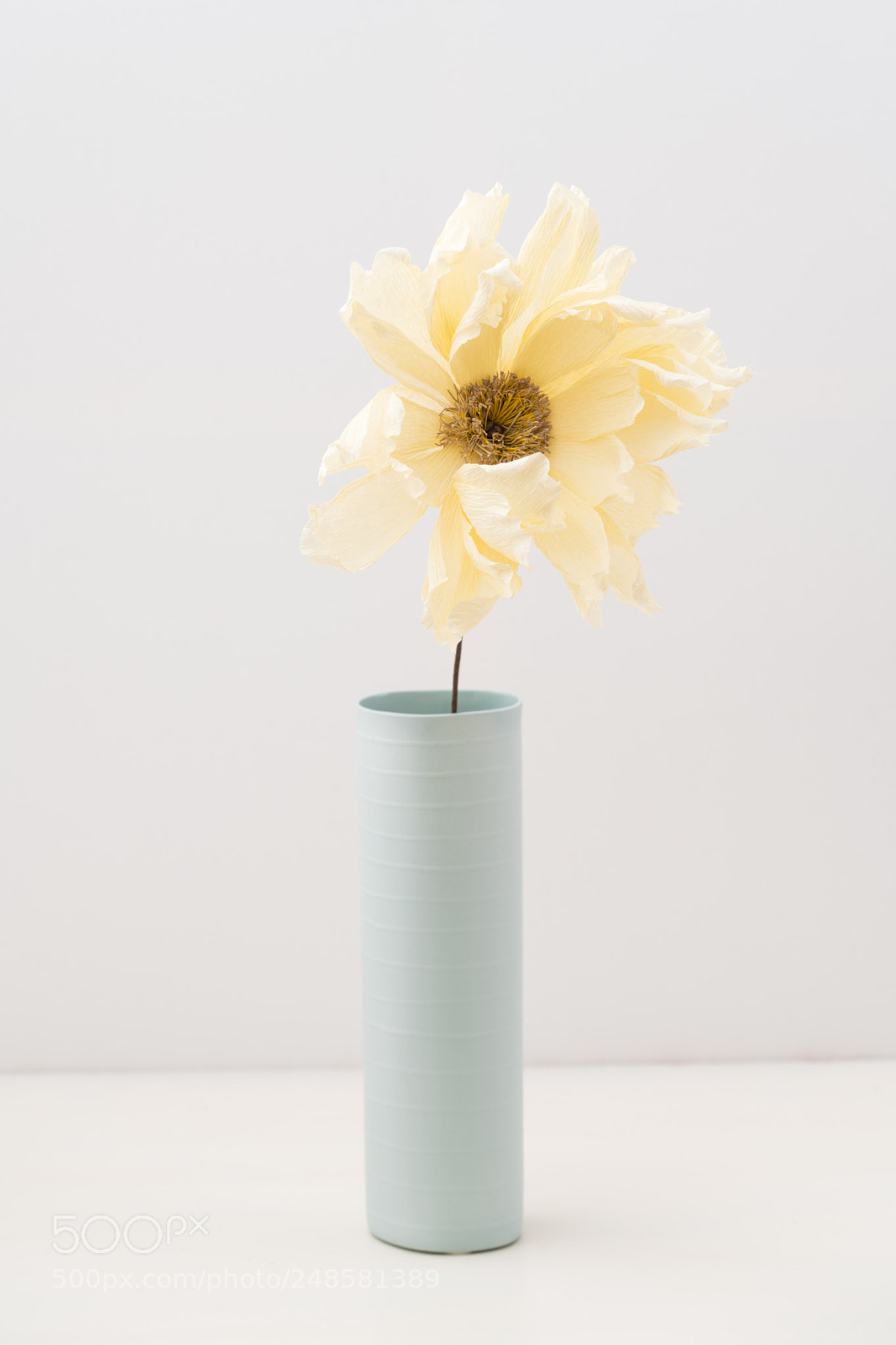 Sony a7R III sample photo. Crepe paper peony photography