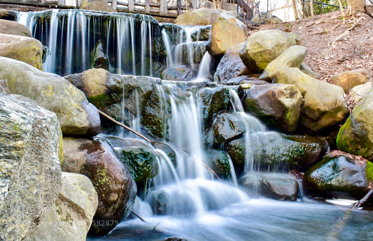 Nikon D3400 sample photo. Waterfall photography
