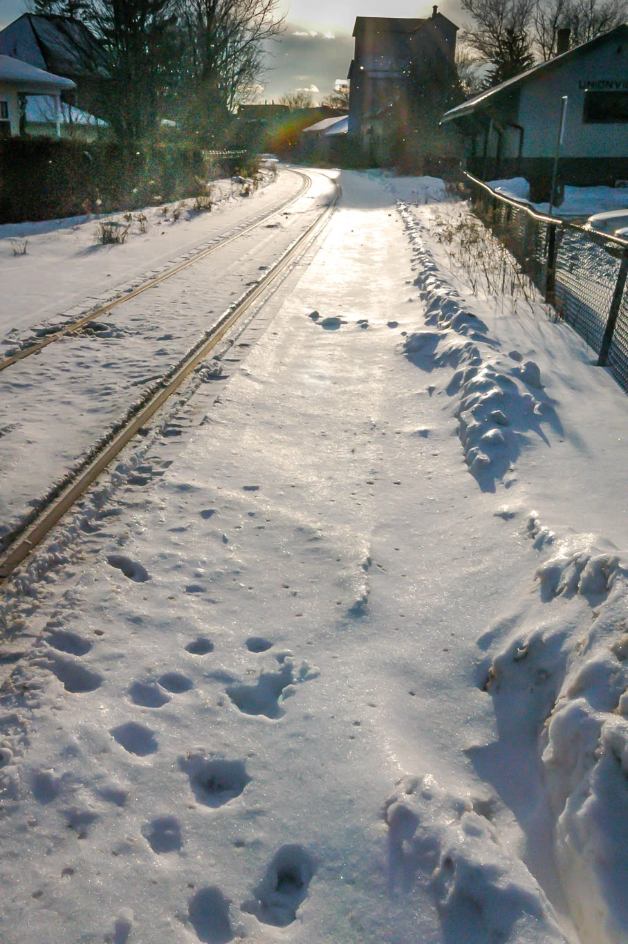 Nikon D100 sample photo. Unionville railway station. photography