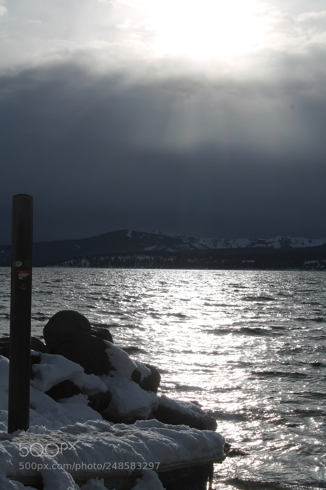 Canon EOS 1100D (EOS Rebel T3 / EOS Kiss X50) sample photo. Winter at the lake photography