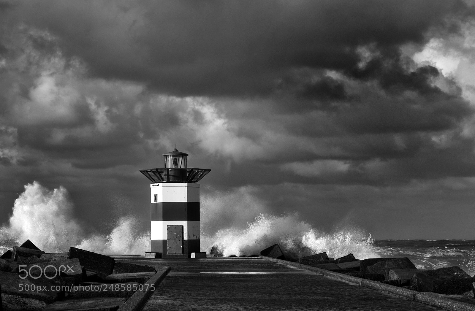 Nikon D700 sample photo. Storm at sea.... photography