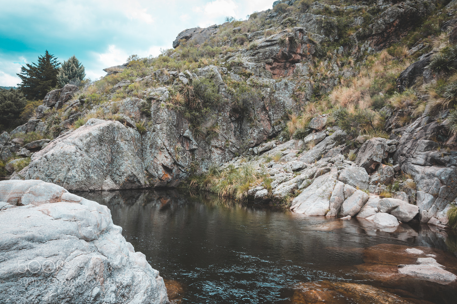 Nikon D5300 sample photo. River between stones photography