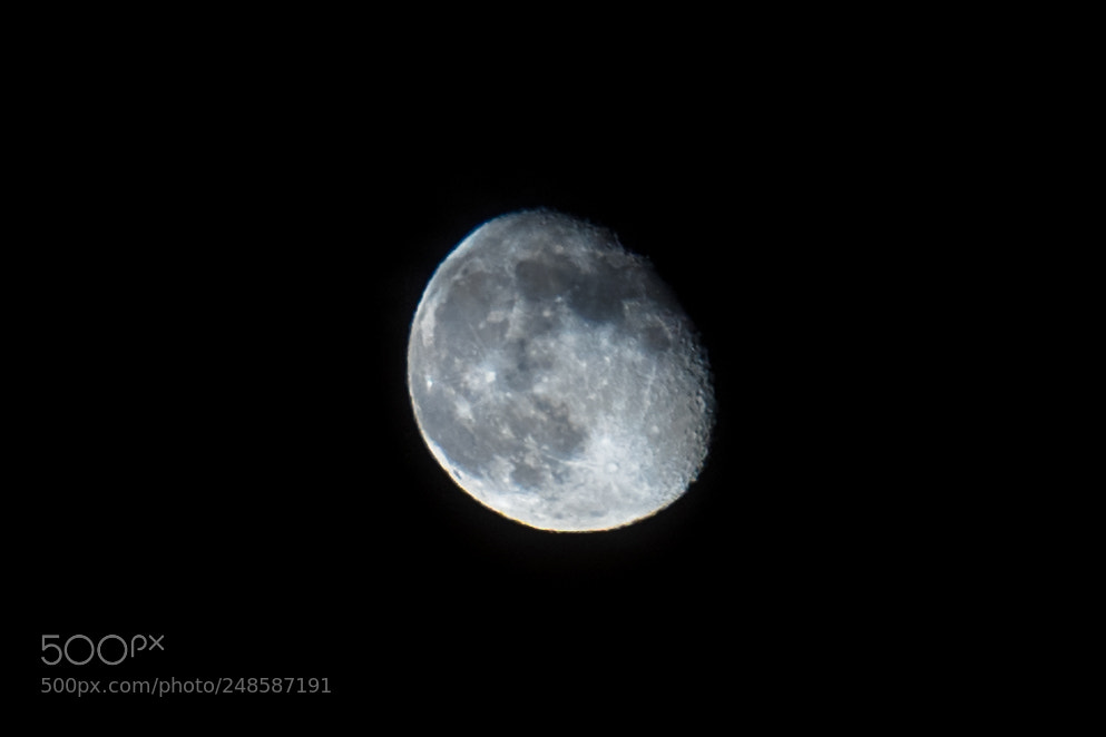 Sony a7 II sample photo. Moon photography