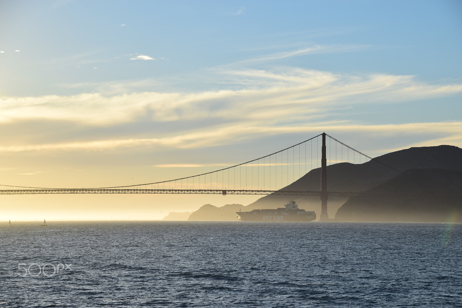 Nikon D5300 sample photo. Golden gate sunset photography