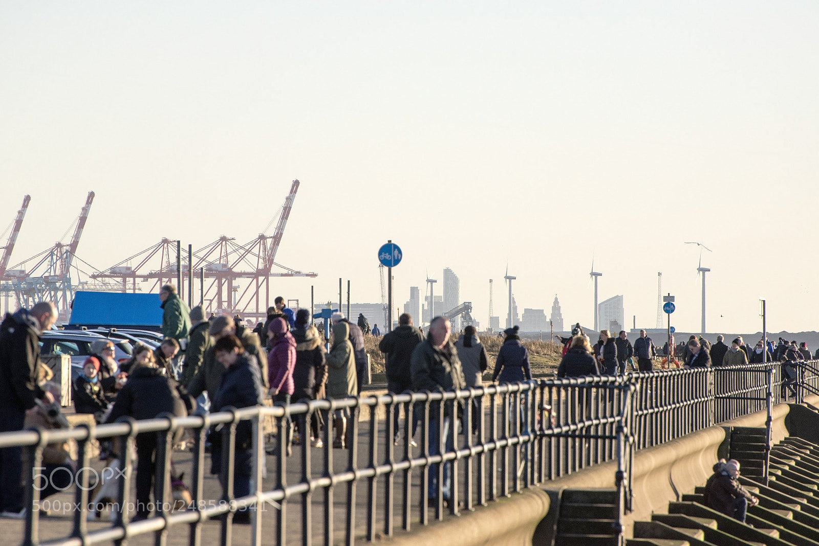 Nikon D600 sample photo. Busy promenade (1) photography