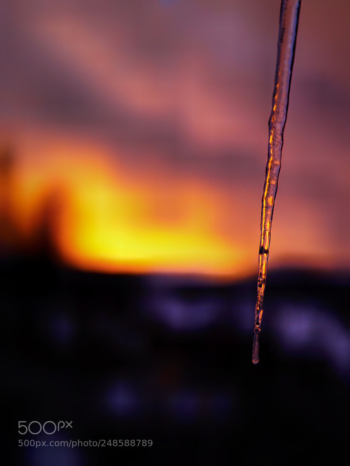Sony a6000 sample photo. Fire stalactite photography
