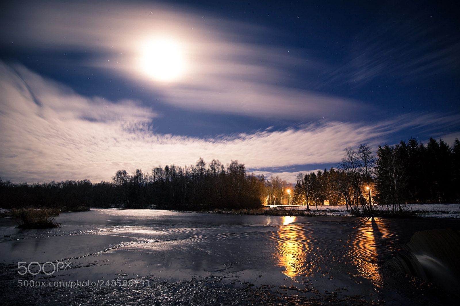 Canon EOS 6D Mark II sample photo. Jägala at night photography