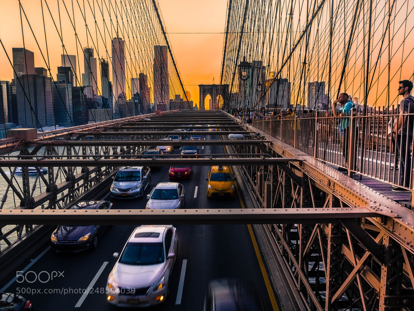 Olympus OM-D E-M10 II sample photo. Brooklyn bridge, nyc photography