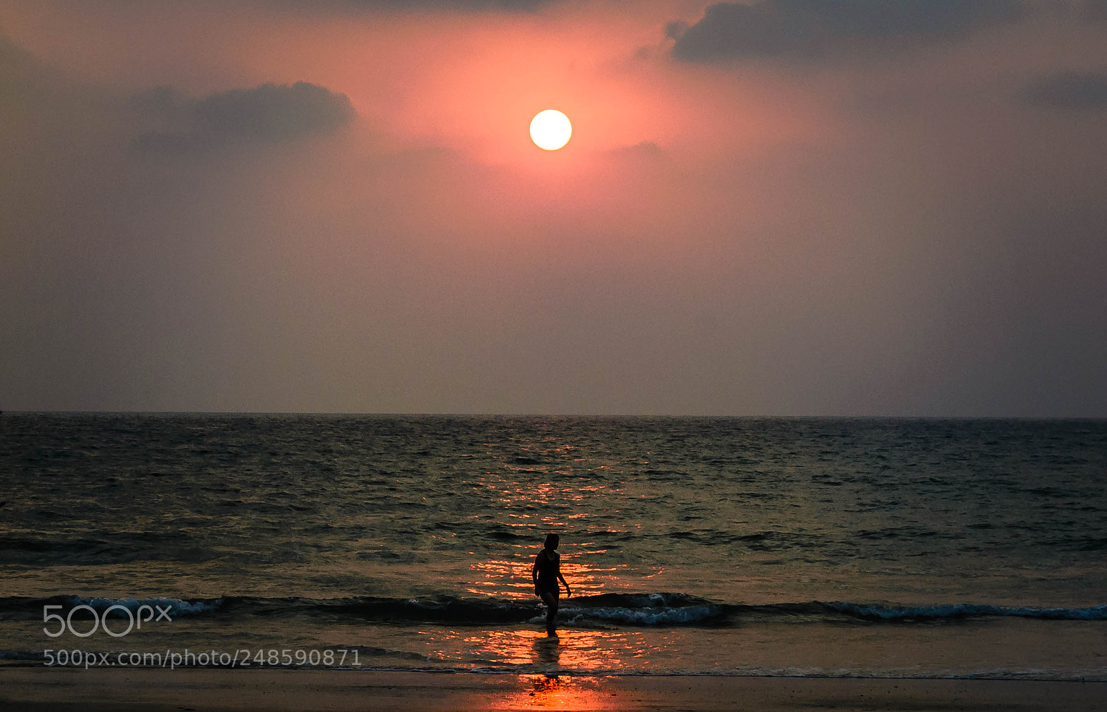 Nikon D3100 sample photo. Into the setting sun photography