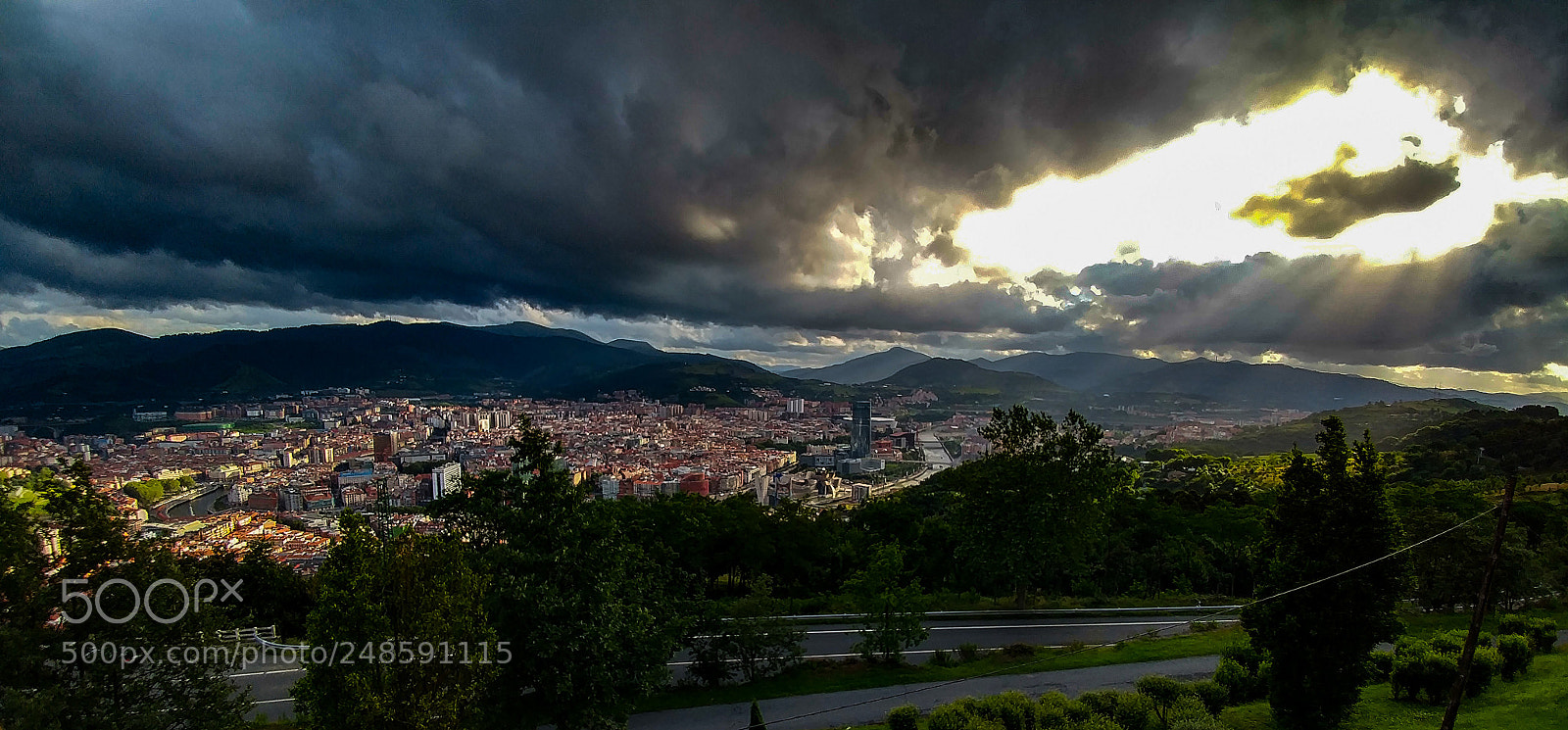 LG G5 sample photo. Panorámica de bilbo photography