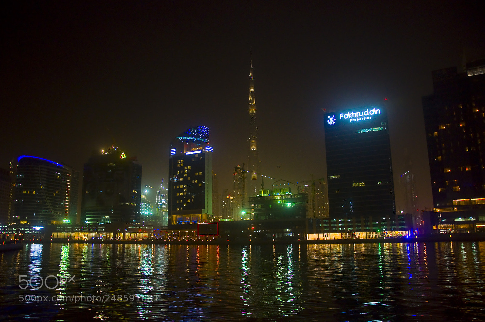 Nikon D90 sample photo. Dubai downtown photography