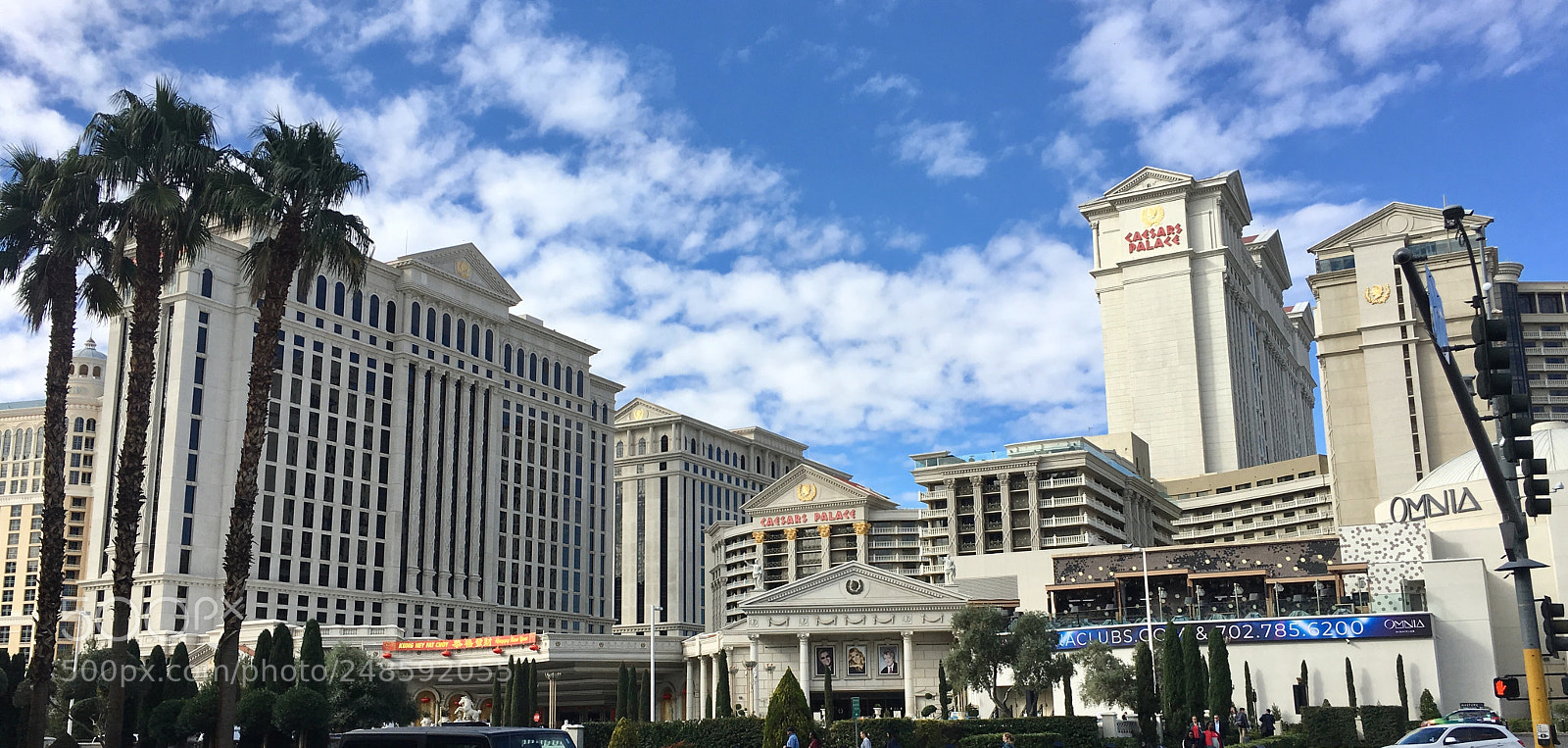 Apple iPhone 6s Plus sample photo. Caesars palace photography